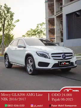 Mercedes Benz GLA200 AMG Line Panoramic AT 2016/2017 Putih Mercy Matic