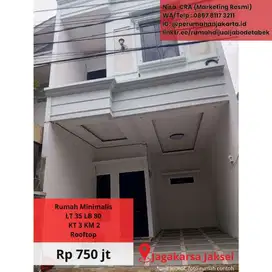 Jual Rumah Kredit Jagakarsa Jakarta Selatan Dekat Jl M Kahfi,