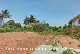 Dijual tanah matang padat pinggir jalan akses mudah ramai