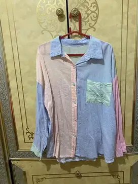 Blouse salur fullcolor oversize