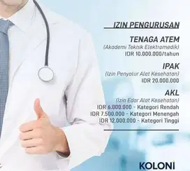 Jasa Pengurusan Izin IPAK, AKL, Tenaga ATEM Perizinan