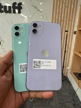 iPhone 11 128Gb Ex ibox Bergaransi 1 Tahun