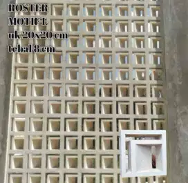 ROSTER BETON MINIMALIS - VENTILASI UDARA