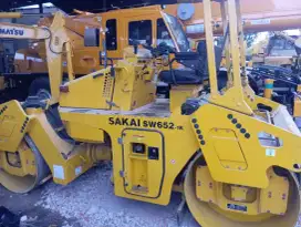 Dijual Tandem Roller SW652 Double Drum Roller 6.5ton Build Up Harga DP