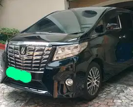 Alphard G ATPM pribadi 2015 Hitam