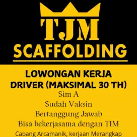 Dicari Driver SIM A (Kerjaan Merangkap)