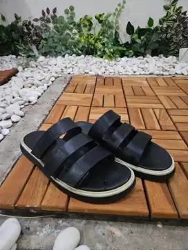 Sandal Slider pria Pedro original 380169 Black Hitam uk 43 fit to 44