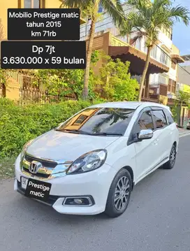 Dp= 5jt Mobilio prestige matic tahun 2015 pemakaian 2016