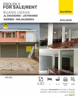 Dijual/disewa ruang usaha di Baribis Majalengka