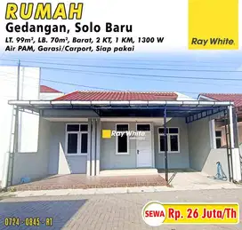 Rumah Bagus Harga Murah Lokasi Gedangan Solobaru