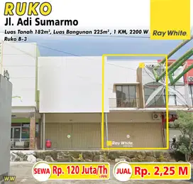 Dijual Ruko dekat Bandara, Kartasura, cocok untuk kantor dan usaha