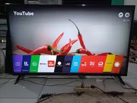 Led smart tv LG uhd 4k 55inchi sudah digital mulus