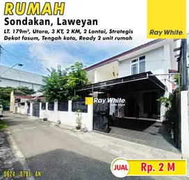 Rumah 2 Lantai Siap Huni Lokasi Tengah Kota Solo, Ready 2 Unit