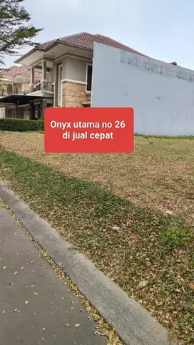 kavling cakap dan kotan jalan utama  cluster