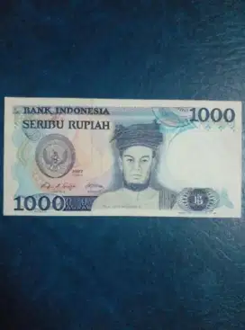 Seribu rupiah tahun 1987