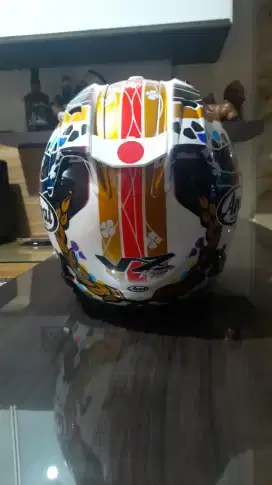 Tsr vz ram nakagami sticker arai + visor clear & iridium blue