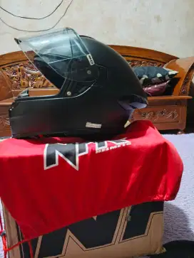 NHK mark 1 single visor Mayan mulus helm fullface