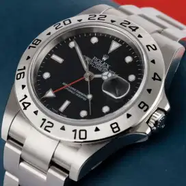 Rolex Explorer II GMT, Black Dial 40m