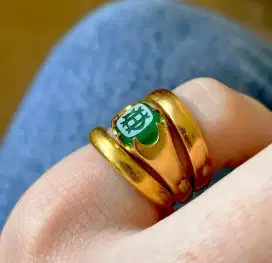 Cincin emas batu mulia