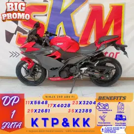 Promo ninja 250 2020 keyless potongan DP hingga 100rb