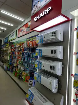 Kredit 0% AC Sharp Standart&Inverter 0,5-1,5pk