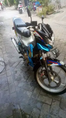 Satria fu 2013 kumplit