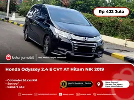 [SUNROOF] Honda Odyssey 2.4 E CVT AT NIK 2019 Pemakaian 2020