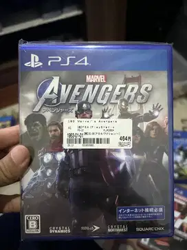 BD kaset marvel Avengers ps4