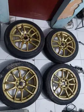 Velg Mobil Hsr Ring 16 + Ban Forceum