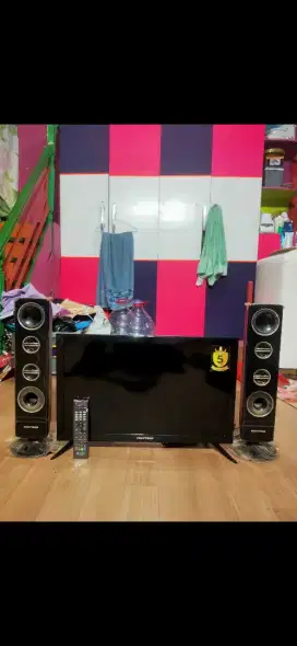 Led Polytron 24 in + speaker