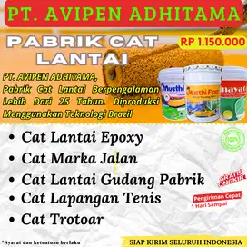 Cat Lantai Epoxy 20 Kg Utk Gudang Keramik Semen Beton Balikpapan