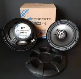 Coaxial 6inch Concerto New, Sepasang