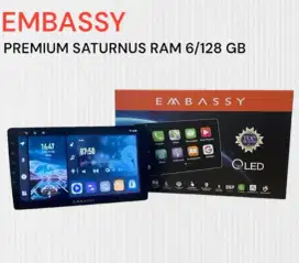 ANDROID Embassy Qled 9inch, Ram 6/128GB