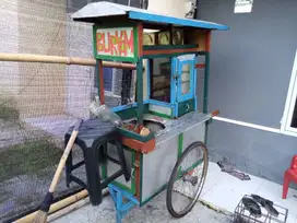 Gerobak Bubur Ayam kondisi siap pakai harga satu juta PAS