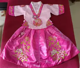 Dress hanbok anak cakep