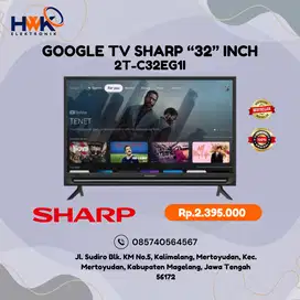 Sharp 32 Inch Google LED TV HD 2TC32EG1I