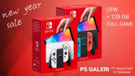 NINTENDO Switch Oled ¢fw + 128GB full game