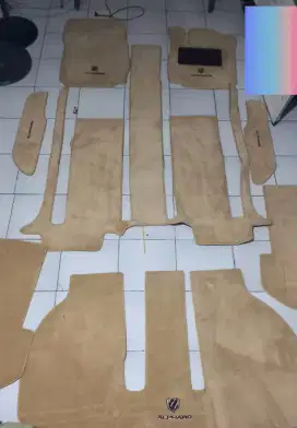 Karpet Alphard PREMIUM Beludru sintetis