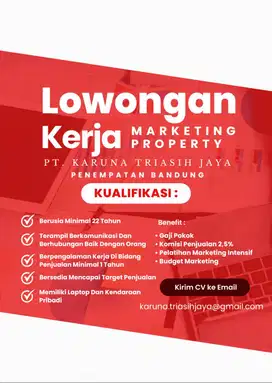 Marketing Properti Penempatan Bandung