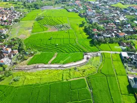 Lima Menit ke canggu tanah murah zona kuning