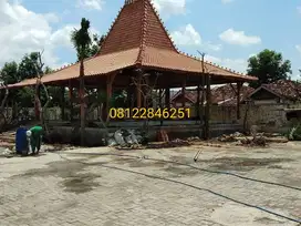 PENDOPO JOGLO DAN RUMAH KAYU JATI JOGLO DAN LIMASAN