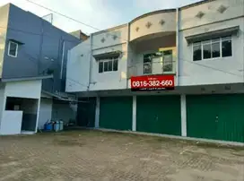 Disewakan Gudang + Ruko 600/1500m2 KM 9 Palembang