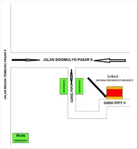 rumah ready dalam komplek ditembung 100 m dari sekolah