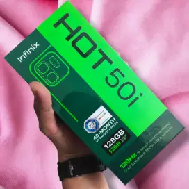 Infinix Hot 50i 12GB(6GB+extend6GB)/128GB Baru Segel Box Garansi Resmi