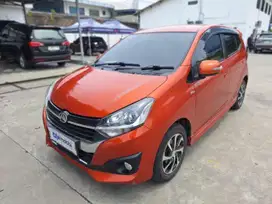 [OLXmobbi]  Daihatsu Ayla 1.2 R Bensin-AT 2017 Orange