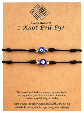 Gelang 7 simpul evil eye