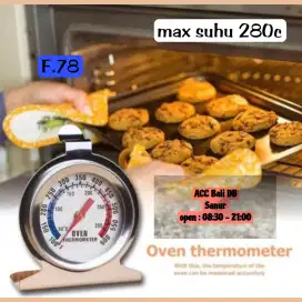 TERMOMETER OVEN Thermometer Alat Ukur Suhu Panas Oven Dial 300 Celcius