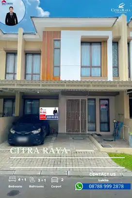 Dijual Rumah Baru Murah Semi Furnish Sudah Renovasi di Citra Raya