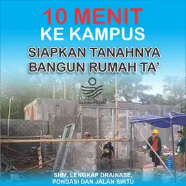 Siap Bangun, lengkap fasilitas. dekat poros dan kampus UIN