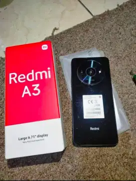 Xiomi redmi A3 ram 128 masih di buka kardus nya aja